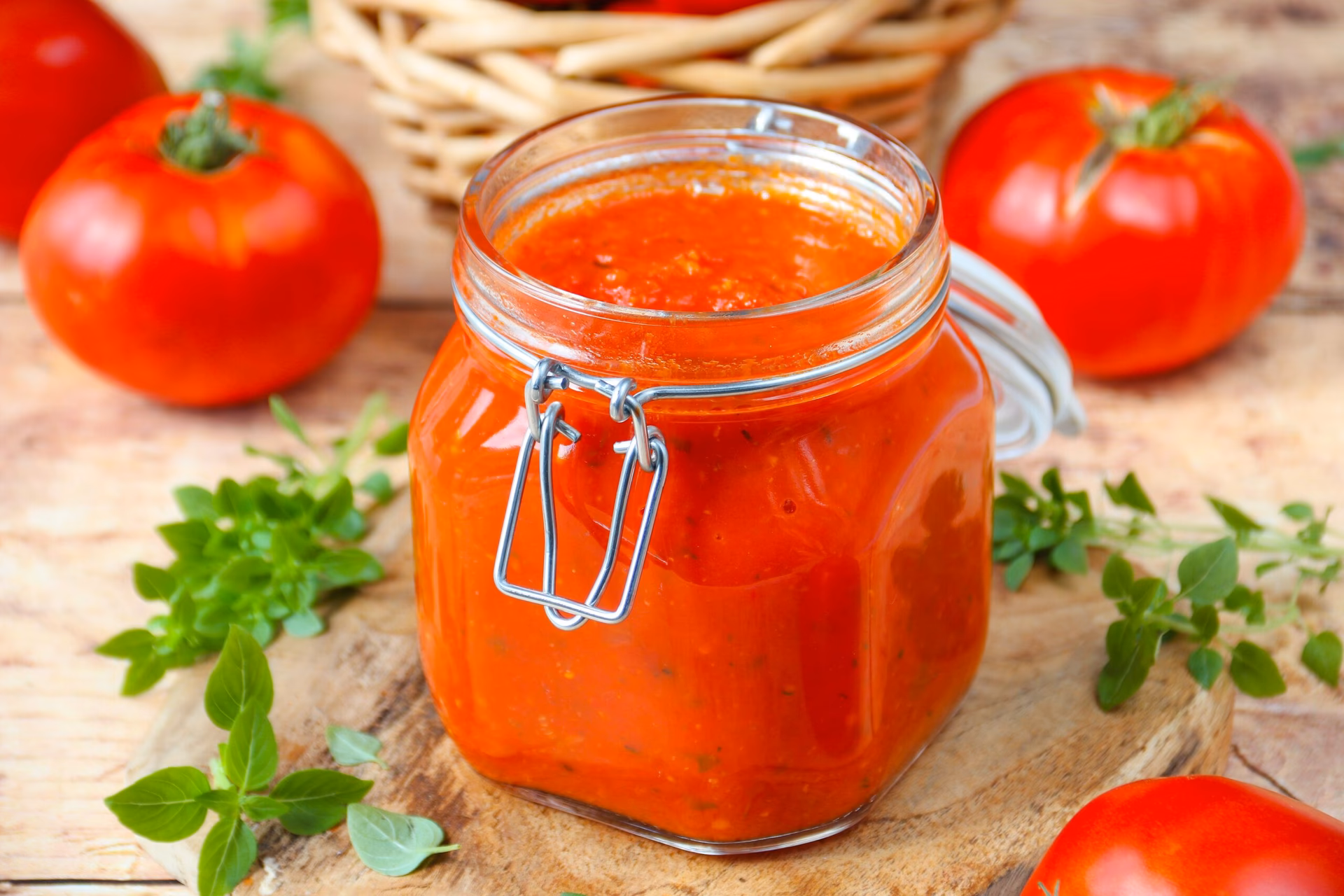 Comment stériliser la sauce tomate maison ?