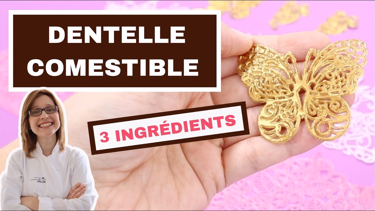 Combien de temps peut-on conserver de la dentelle comestible ?