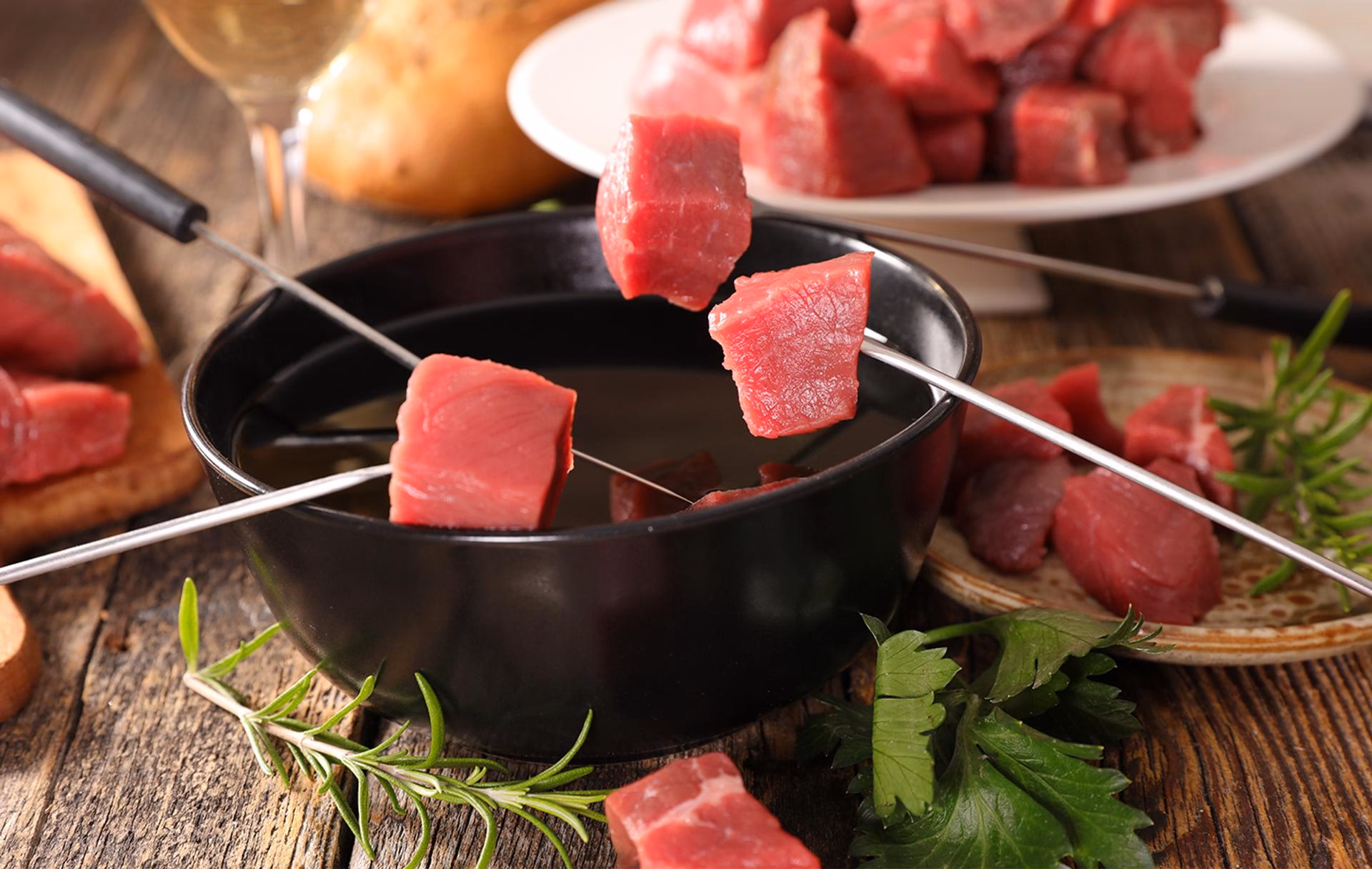 Quelle huile mettre pour faire une fondue bourguignonne ?