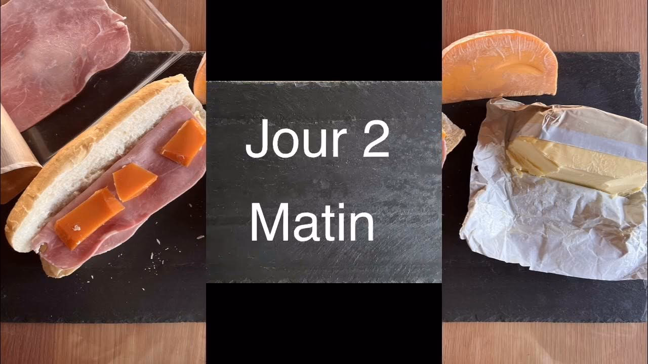 Quel est un exemple de menu pour la veille d'une coloscopie ?