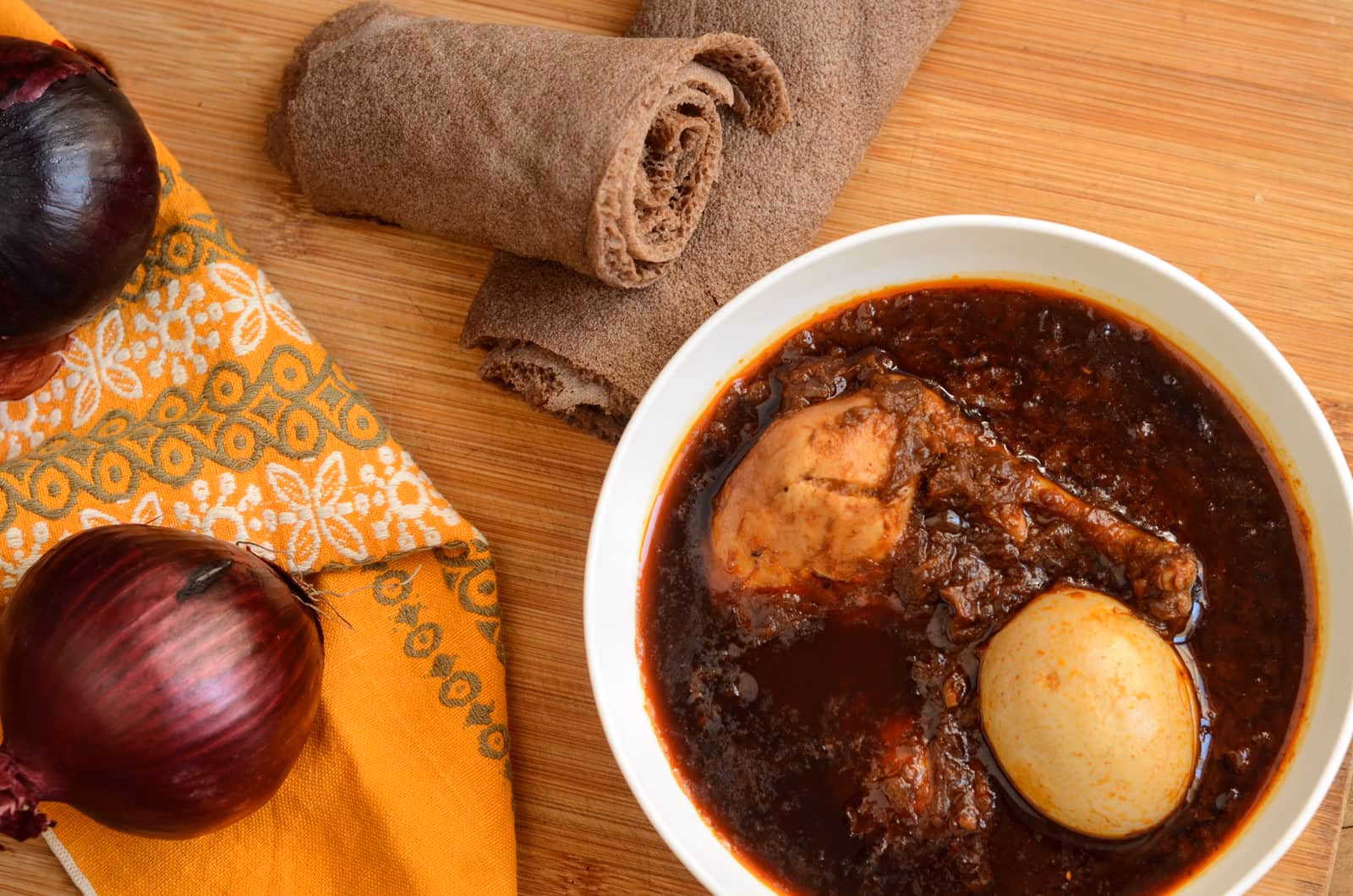 Quelle est la composition d'une injera ?